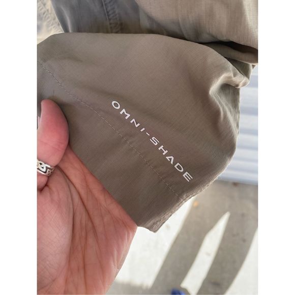 Columbia Sportswear NWT Silver Ridge Convertible Pant Tan Mens Sz 36 x 34 MP $60 - Picture 9 of 12